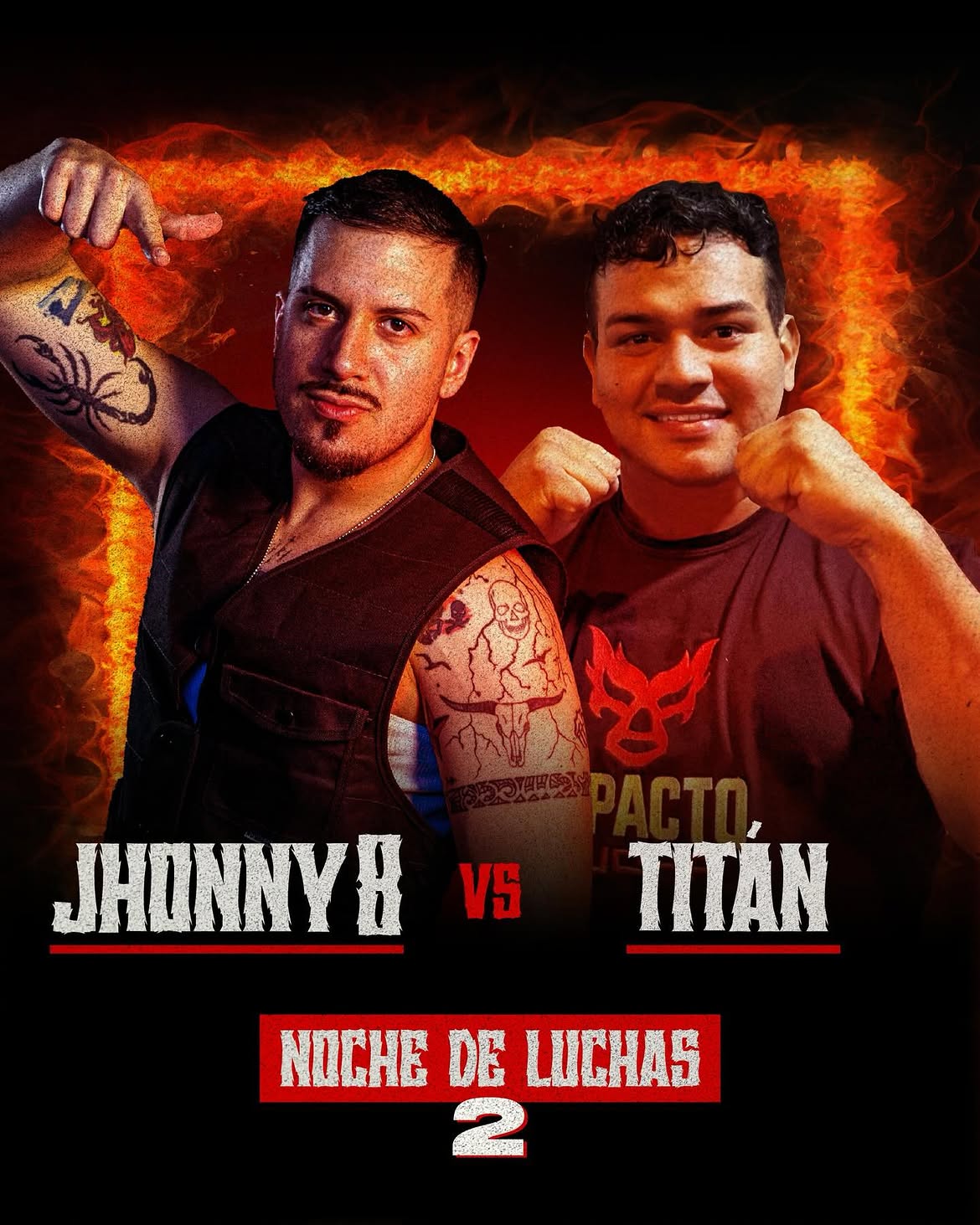 Johnny 8 vs Titán